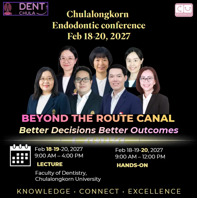 The Chulalongkorn Endodontic Conference 2027 (CEC 2027)